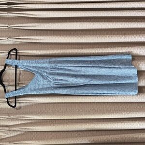 Universal Thread Women Dress Fit Flare Striped Sleeveless V-Neck Size M